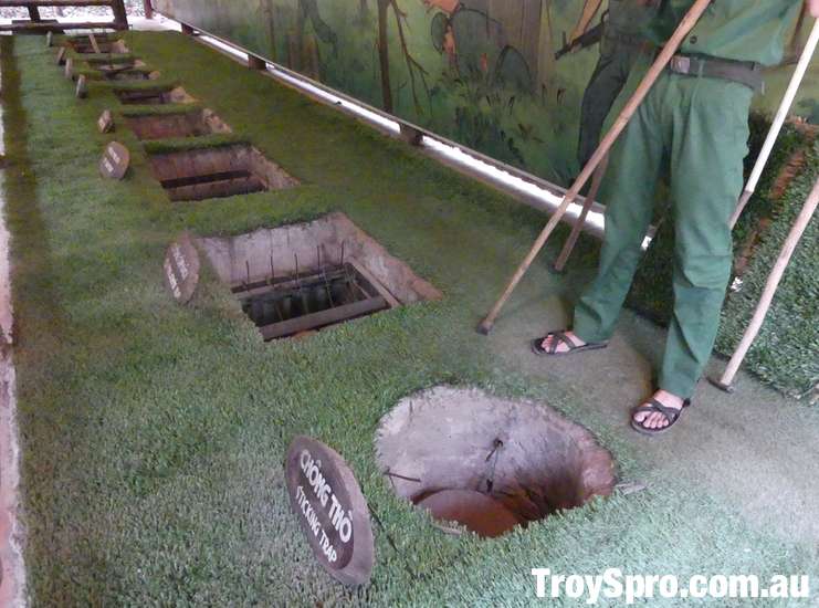 Cu Chi Tunnels Traps An Ingenious Defense System of War