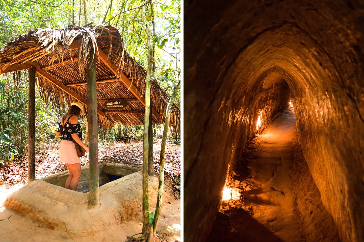 Exploring the Cu Chi Tunnels in Ho Chi Minh City, Vietnam