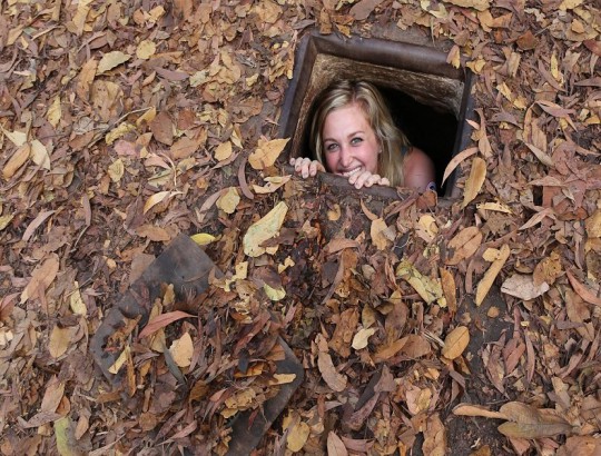 Exploring the Cu Chi Tunnels