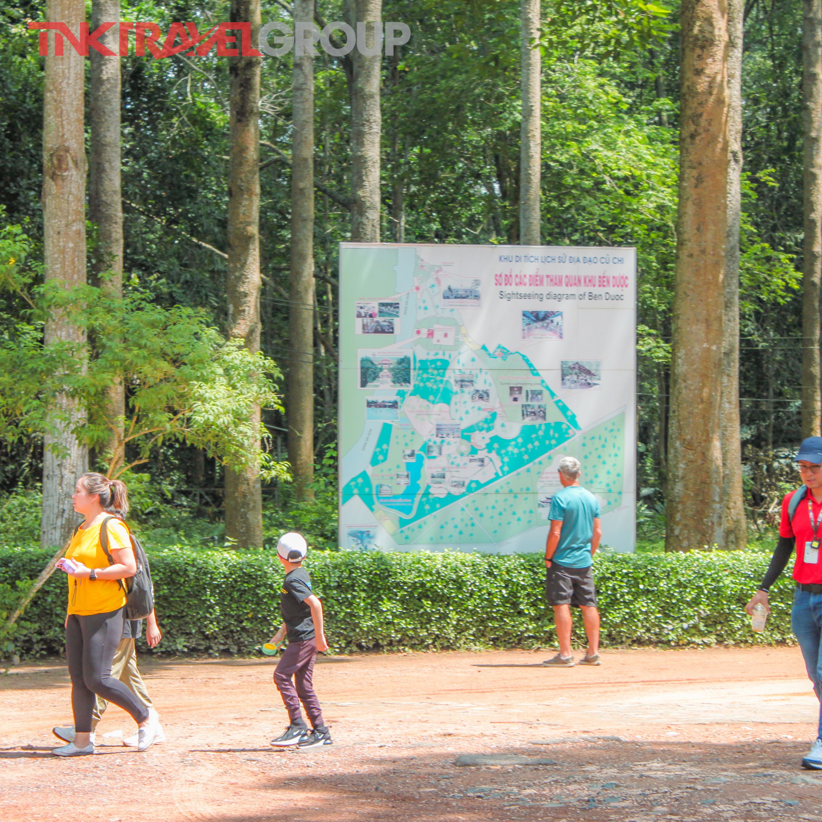 Introduction to Cu Chi Tunnels Diagram