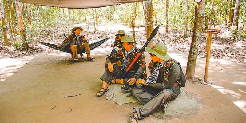 Cu Chi Tunnels is a symbolic work of the Vietnamese spirit. Cu Chi Tunnels is a symbolic work of the Vietnamese spirit.